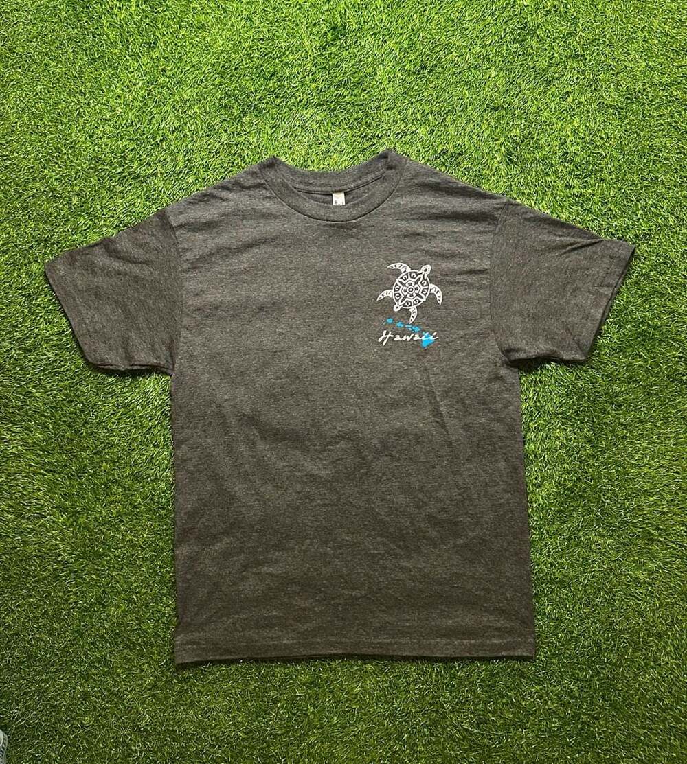 American Apparel Kauai Hawaii Turtle Graphic Tee.